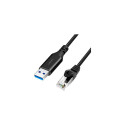 LogiLink CU0406 networking cable Black 10 m Cat6 S/FTP (S-STP)