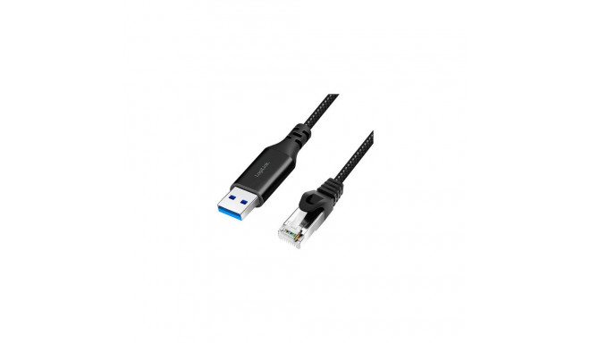LogiLink CU0406 networking cable Black 10 m Cat6 S/FTP (S-STP)