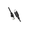 LogiLink CU0410 networking cable Black 1 m Cat6 S/FTP (S-STP)