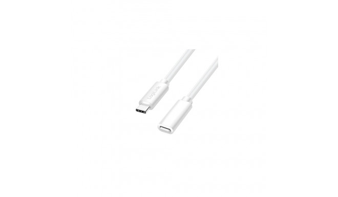 LogiLink CU0220 USB cable USB 2.0 1 m USB C White