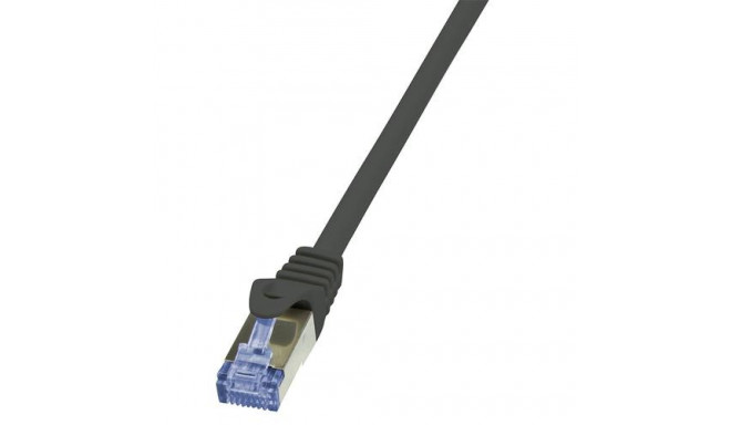 LogiLink 10m Cat.6A 10G S/FTP networking cable Black Cat6a S/FTP (S-STP)