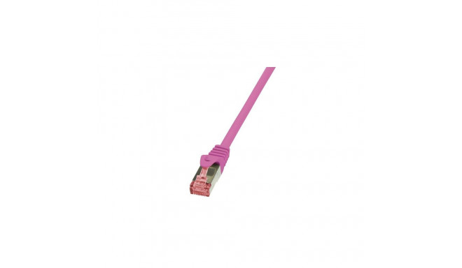 LogiLink Cat.6 S/FTP, 3m networking cable Pink Cat6 S/FTP (S-STP)
