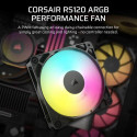 Corsair RS120 ARGB Computer case Fan 12 cm Black 1 pc(s)