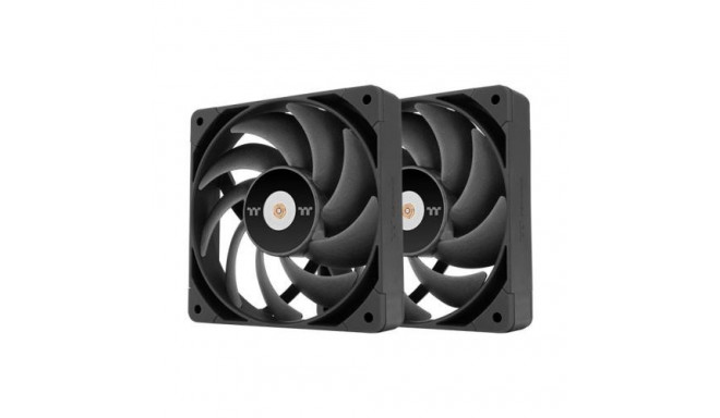 Thermaltake TOUGHFAN 12 Pro Computer case Fan 12 cm Black 2 pc(s)