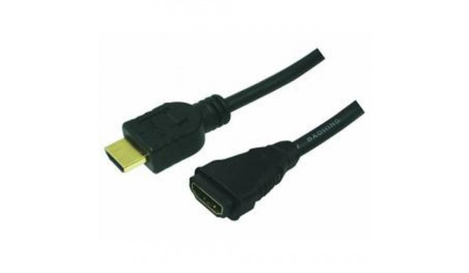 LogiLink HDMI/HDMI, 3.0m HDMI cable 3 m HDMI Type A (Standard) Black