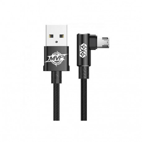 Baseus MVP Elbow Type USB cable 2 m USB 2.0 USB A Micro-USB A Black