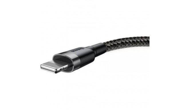 Baseus CALKLF-CG1 lightning cable 2 m Grey, Black