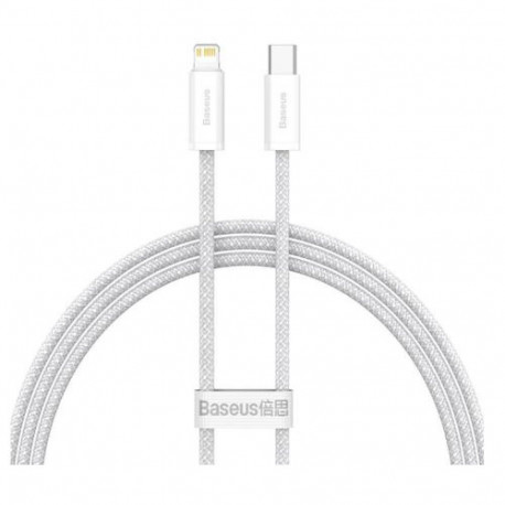Baseus CALD000002 mobile phone cable White 1 m USB C Lightning