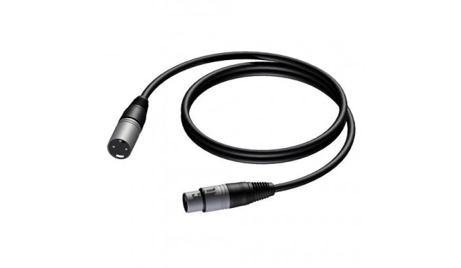 PROCAB CAB901 audio cable 1 m XLR Black