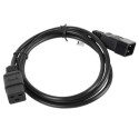 Lanberg CA-C19E-10CC-0018-BK power cable Black 1.8 m C19 coupler C20 coupler