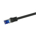 LogiLink C6A093S networking cable Black 10 m Cat6a S/FTP (S-STP)