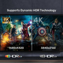 UNITEK C11086GY01-1.5M HDMI cable HDMI Type A (Standard) Black, Grey
