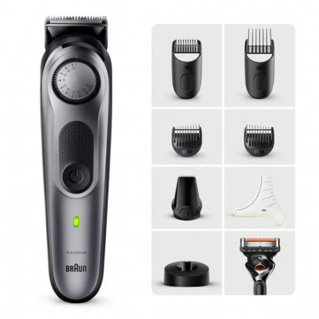 Braun BeardTrimmer 7 BT7420 beard trimmer Battery 40 2 cm Silver