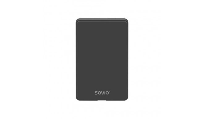 Savio AK-65 storage drive enclosure HDD/SSD enclosure Black 2.5&quot;