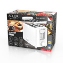 Adler AD 3223 toaster 2 slice(s) 750 W White