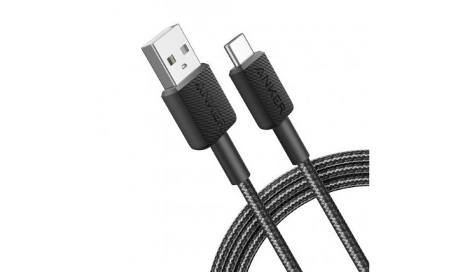 Anker 322 USB cable 1.8 m USB A USB C Black