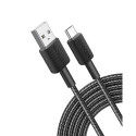 Anker 322 USB cable 1.8 m USB A USB C Black