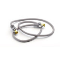 Goobay RJ45 Patch Cord CAT 6A S/FTP (PiMF), 500 MHz, with CAT 7 Raw Cable, grey, 2m