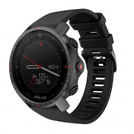 Polar Grit X Pro 3.05 cm (1.2") MIP 47 mm Digital 240 x 240 pixels Touchscreen Black GPS (s
