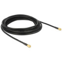 DeLOCK 88891 coaxial cable LMR195 5 m Black