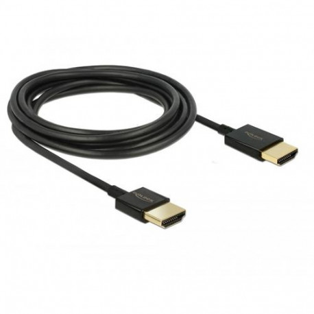 DeLOCK 85117 HDMI cable 0.25 m HDMI Type A (Standard) Black