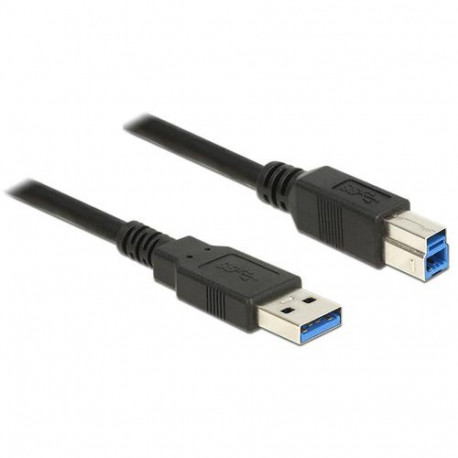 DeLOCK 85065 USB cable USB 3.2 Gen 1 (3.1 Gen 1) 0.5 m USB A USB B Black