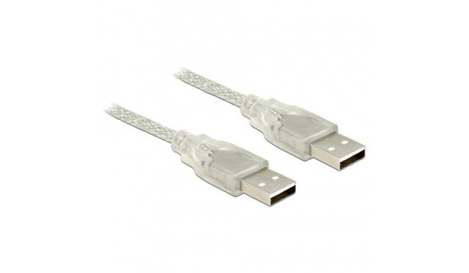 DeLOCK 83889 USB cable USB 2.0 2 m USB A Transparent