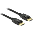 DeLOCK 1m Displayport 1.2a Black