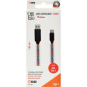 2GO 797146 USB cable 1 m USB B USB C Multicolour