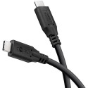 Goobay 74185 USB cable USB4 Gen 2x2 1.8 m USB C Black