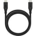 Goobay 74182 USB cable USB4 Gen 2x2 0.5 m USB C Black