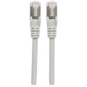 Intellinet Network Patch Cable, Cat7 Cable/Cat6A Plugs, 7.5m, Grey, Copper, S/FTP, LSOH / LSZH, PVC,