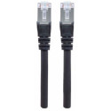 Intellinet Network Patch Cable, Cat7 Cable/Cat6A Plugs, 2m, Black, Copper, S/FTP, LSOH / LSZH, PVC, 
