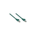 Intellinet Network Patch Cable, Cat6A, 0.25m, Green, Copper, S/FTP, LSOH / LSZH, PVC, RJ45, Gold Pla