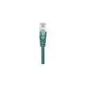 Intellinet Network Patch Cable, Cat6A, 0.25m, Green, Copper, S/FTP, LSOH / LSZH, PVC, RJ45, Gold Pla