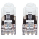 Intellinet Network Patch Cable, Cat6, 10m, White, Copper, S/FTP, LSOH / LSZH, PVC, RJ45, Gold Plated
