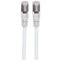 Intellinet Network Patch Cable, Cat6, 10m, White, Copper, S/FTP, LSOH / LSZH, PVC, RJ45, Gold Plated