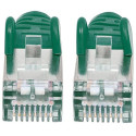 Intellinet Network Patch Cable, Cat6, 7.5m, Green, Copper, S/FTP, LSOH / LSZH, PVC, RJ45, Gold Plate