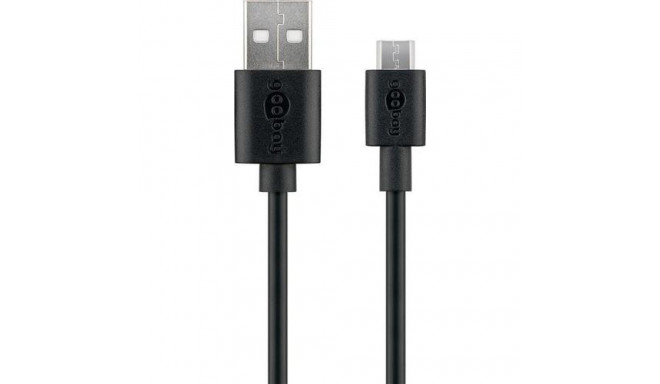 Goobay Micro-USB Fast-Charging and Sync Cable, 1 m