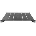 Intellinet 19&quot; Sliding Shelf, 1U, 800 to 1000mm Depth, shelf depth 550mm, Black