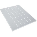 Intellinet 19&quot; Fixed Shelf, 1U, 600mm Depth, Heavy-Duty, Max 100kg, Grey