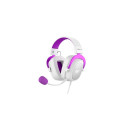 Havit H2002d - gaming headphones, white and purple