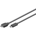 Goobay 67995 USB cable USB 2.0 0.6 m Micro-USB B USB C Grey