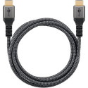 Goobay 64999 HDMI cable 0.5 m HDMI Type A (Standard) Black, Silver