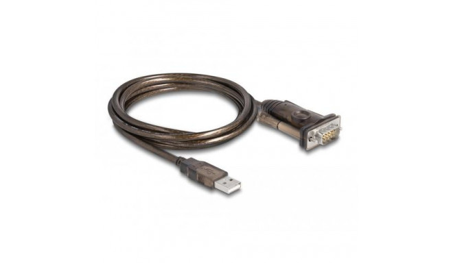 DeLOCK Adapter USB 2.0 Type-A to 1 x Serial RS-232 D-Sub 9 pin male with screws 1.5 m