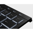KeySonic KSK-5010ELC (DE) keyboard USB QWERTZ German Black