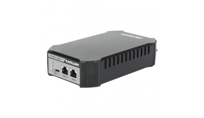 Intellinet 10G PoE++ Injector One 95 W Port, IEEE 802.3bt (4PPoE) Compliant, Metal Housing, Wall-mou
