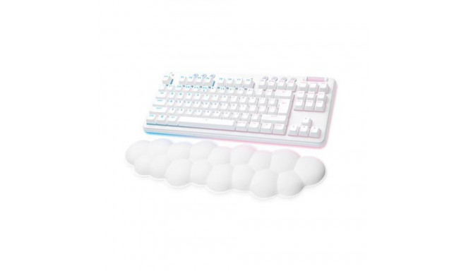 Logitech G G715 keyboard Gaming RF Wireless + Bluetooth QWERTY US International White