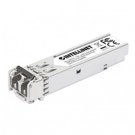 Intellinet Transceiver Module Optical, Gigabit Fiber SFP Mini-GBIC, 1000Base-Sx (LC) Multi Mode Dupl