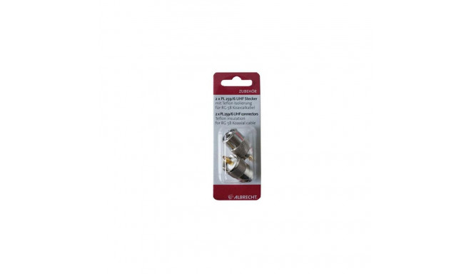 Albrecht 50120 coaxial connector 2 pc(s)